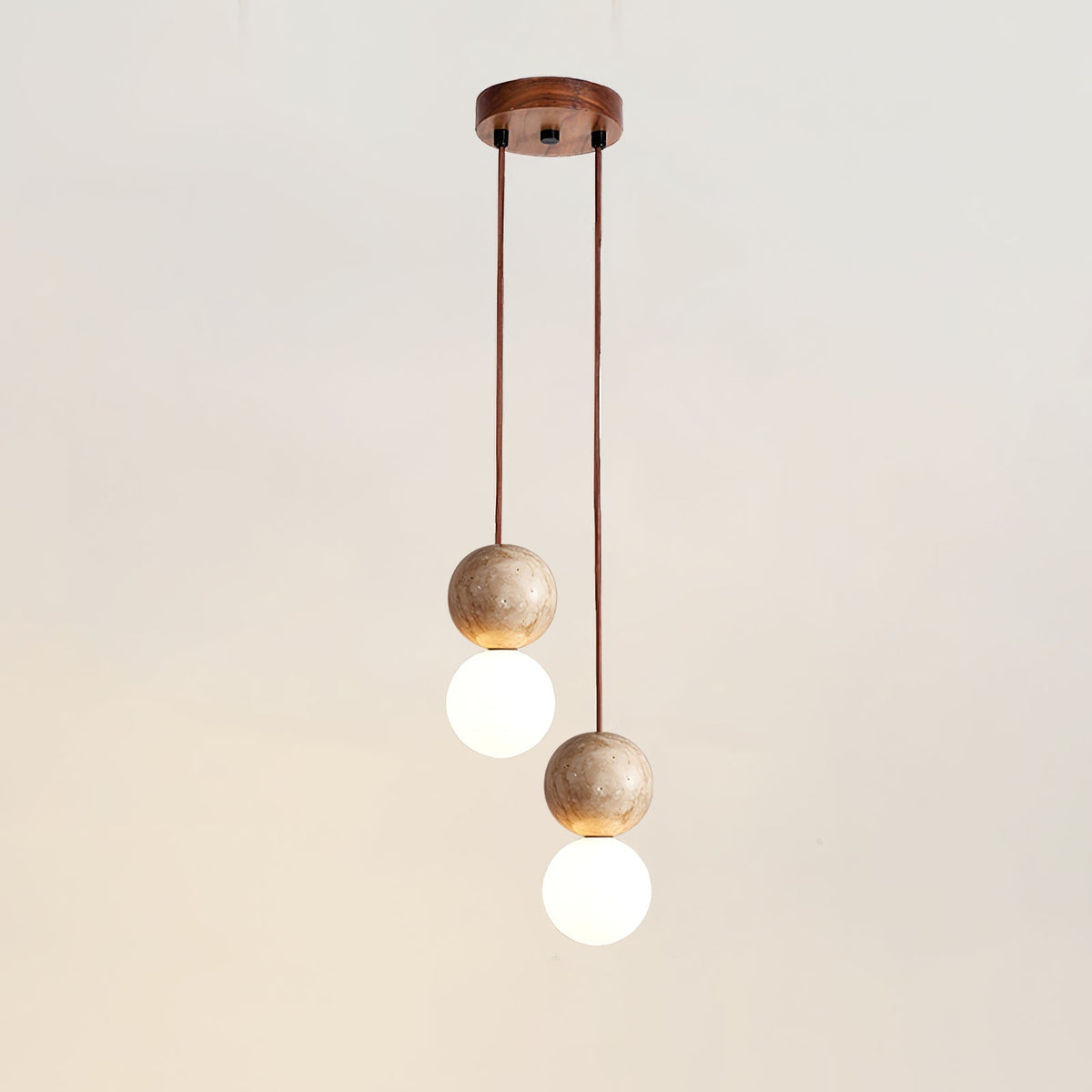 Serinelle Travertine Pendelleuchte