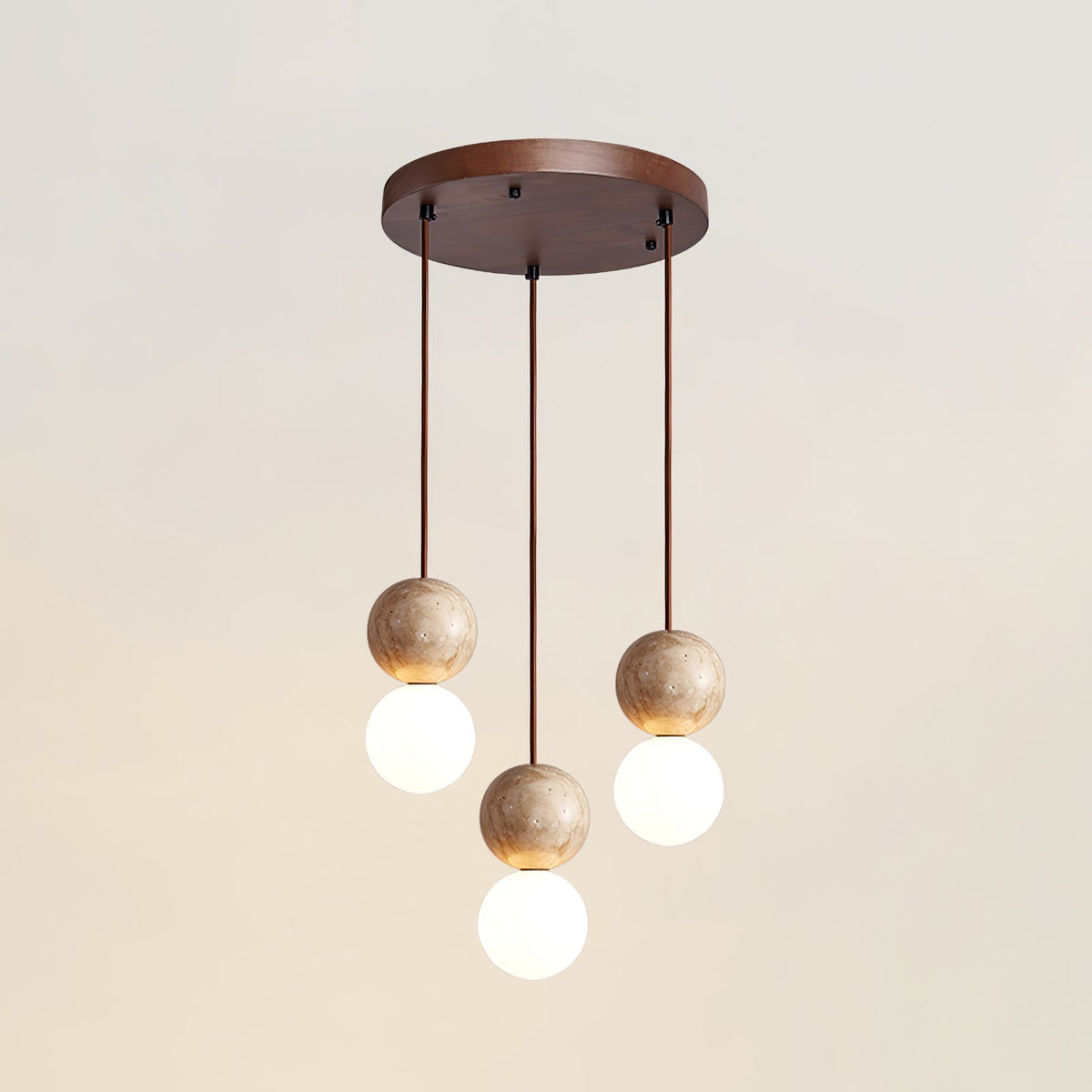 Serinelle Travertine Pendelleuchte