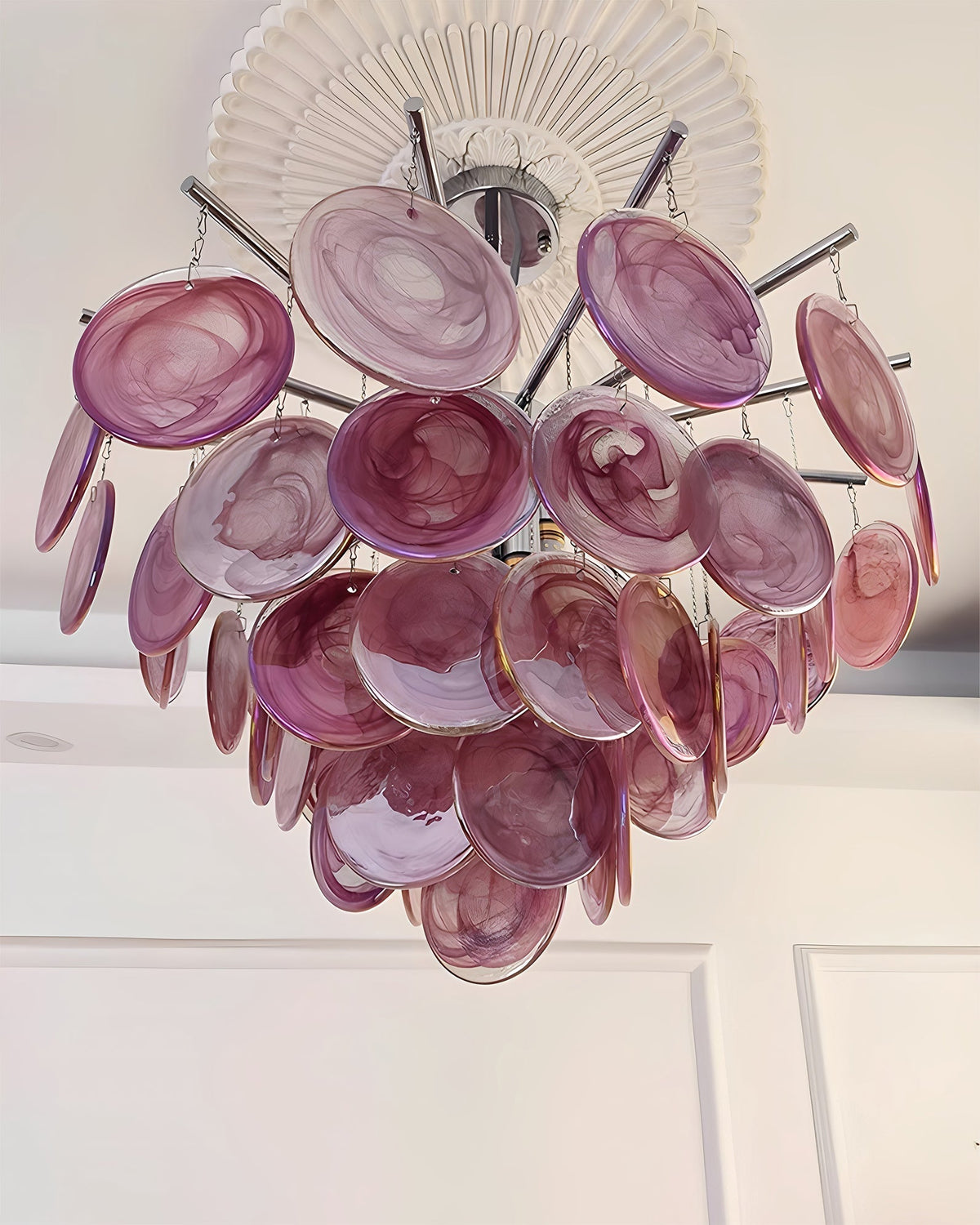 Velalissa Kronleuchter aus Glas