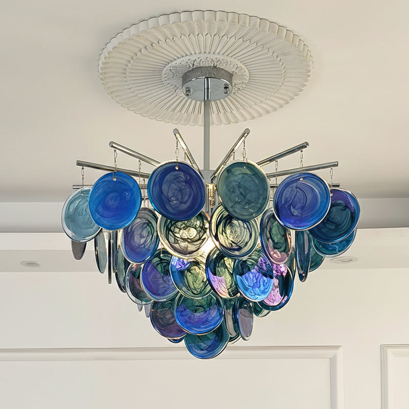 Velalissa Kronleuchter aus Glas
