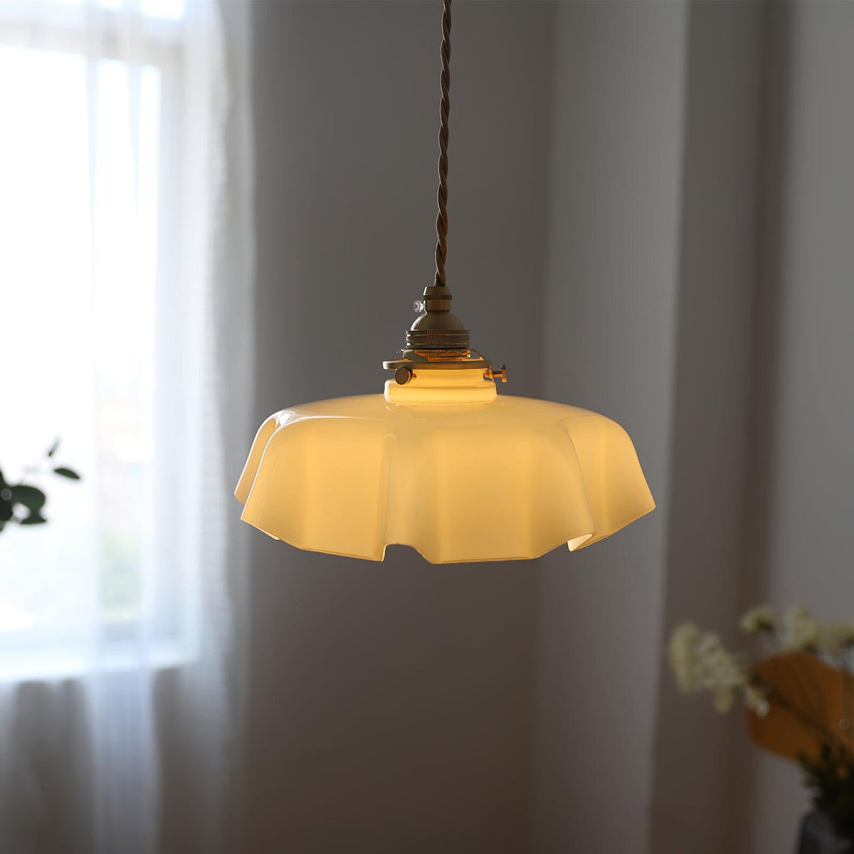 Liorivora Pendelleuchte French Flower für Esszimmer