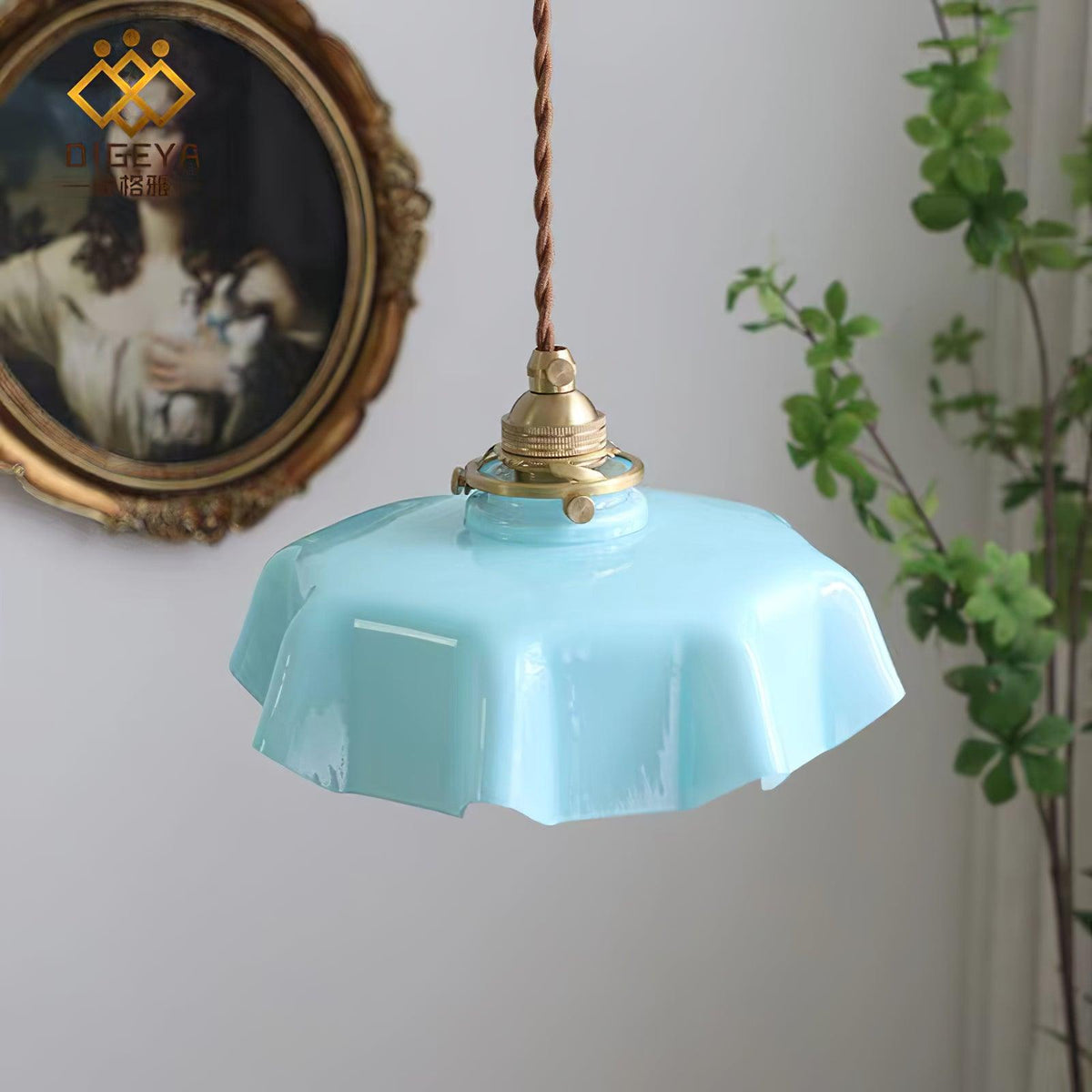 Liorivora Pendelleuchte French Flower für Esszimmer