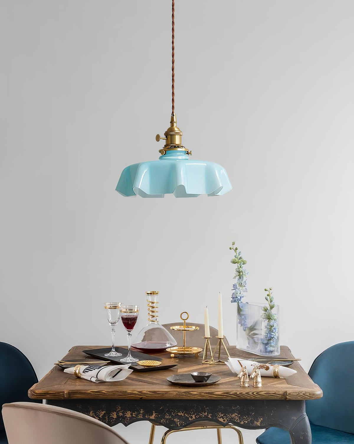 Liorivora Pendelleuchte French Flower für Esszimmer