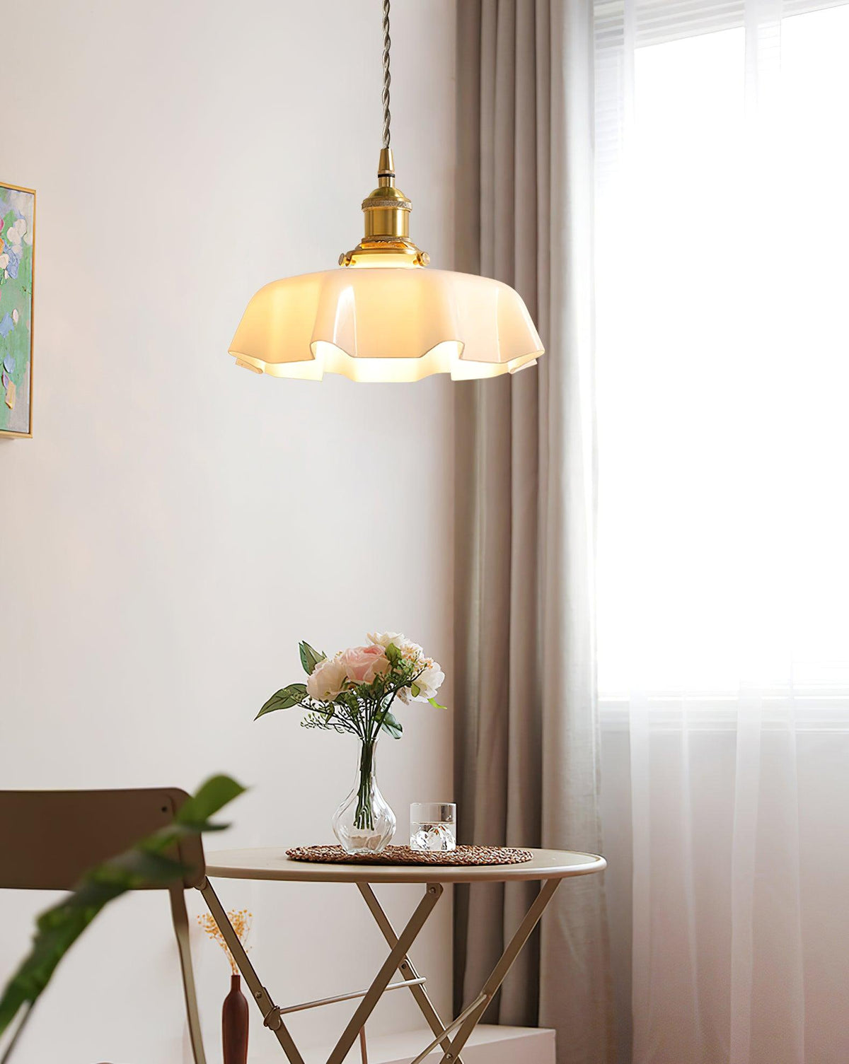 Liorivora Pendelleuchte French Flower für Esszimmer