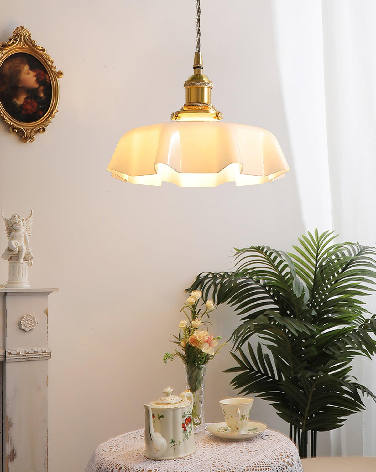 Liorivora Pendelleuchte French Flower für Esszimmer