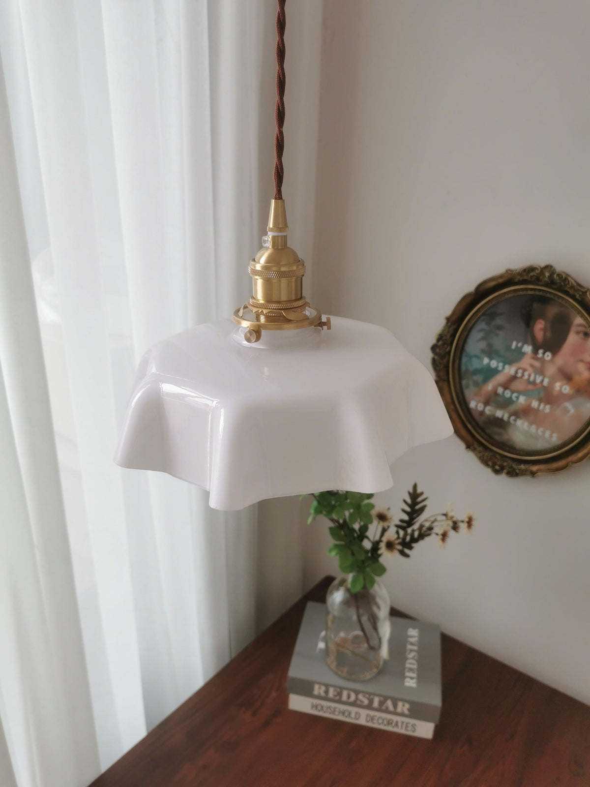 Liorivora Pendelleuchte French Flower für Esszimmer