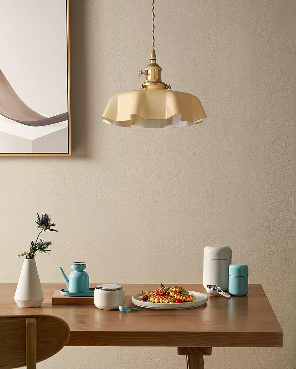 Liorivora Pendelleuchte French Flower für Esszimmer