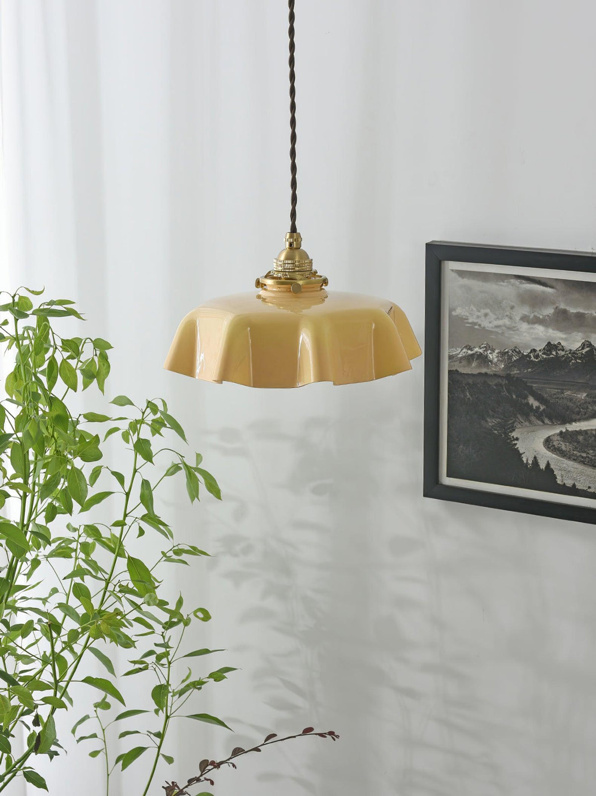 Liorivora Pendelleuchte French Flower für Esszimmer