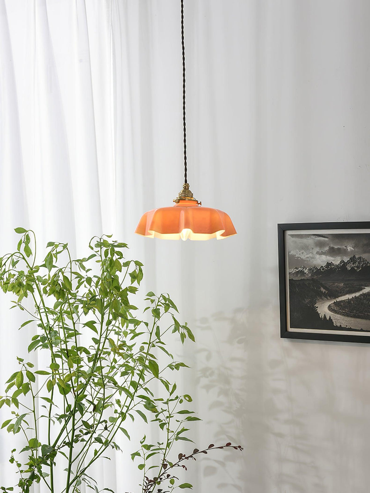 Liorivora Pendelleuchte French Flower für Esszimmer