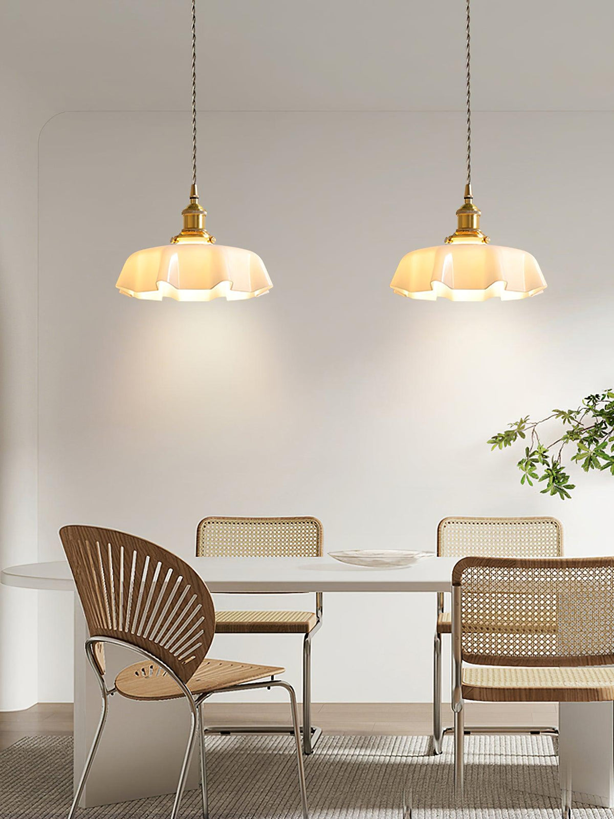 Liorivora Pendelleuchte French Flower für Esszimmer