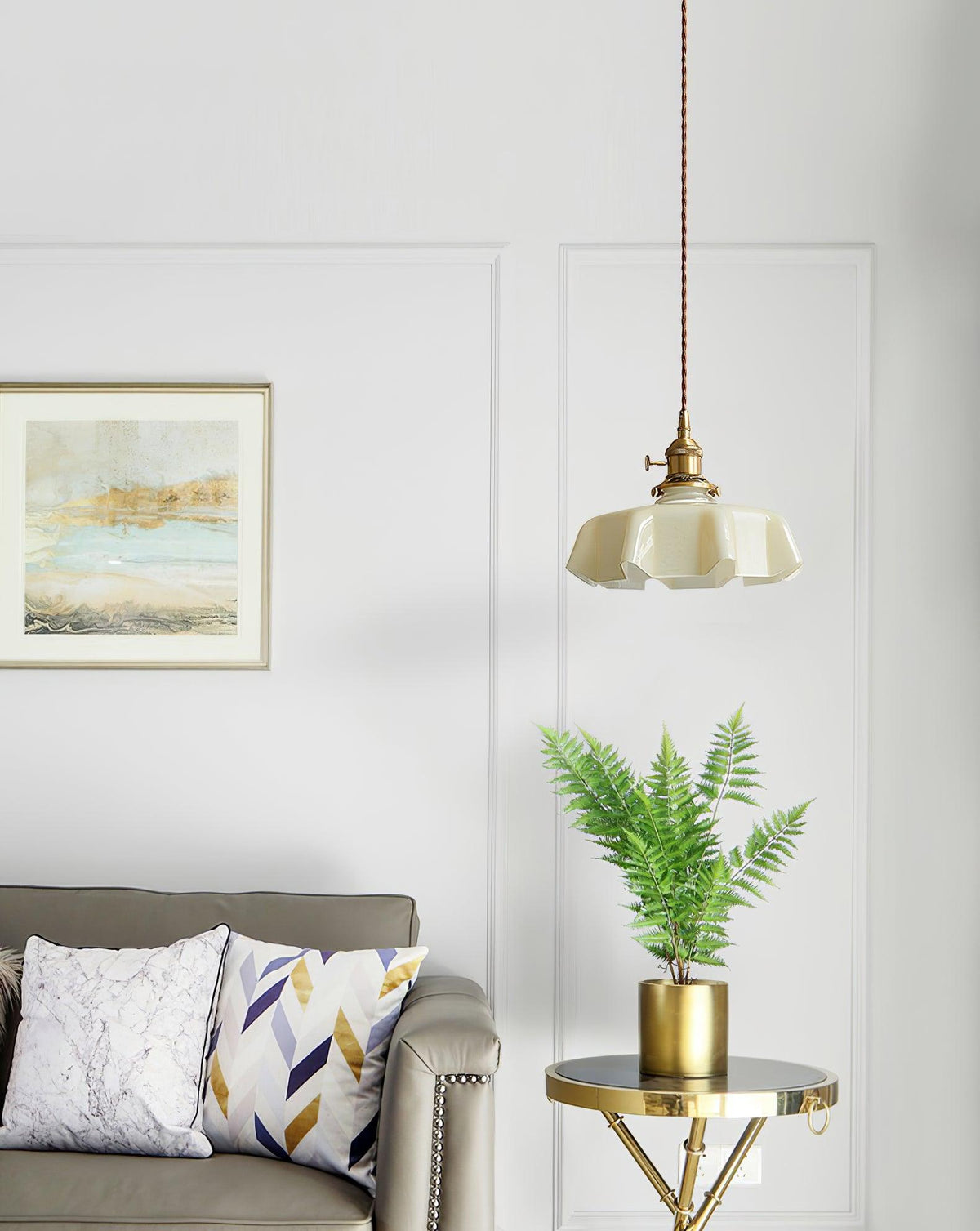 Liorivora Pendelleuchte French Flower für Esszimmer