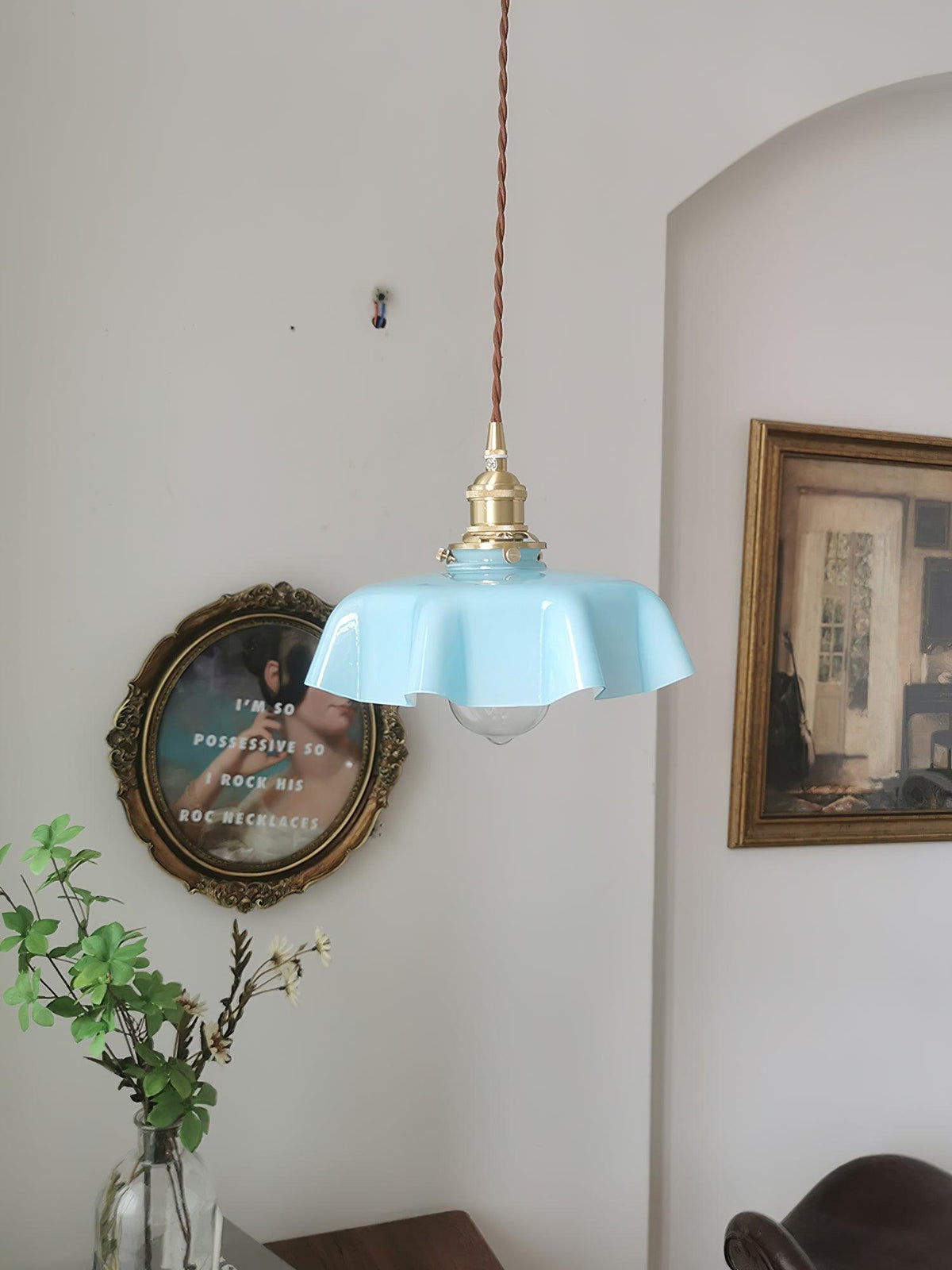 Liorivora Pendelleuchte French Flower für Esszimmer