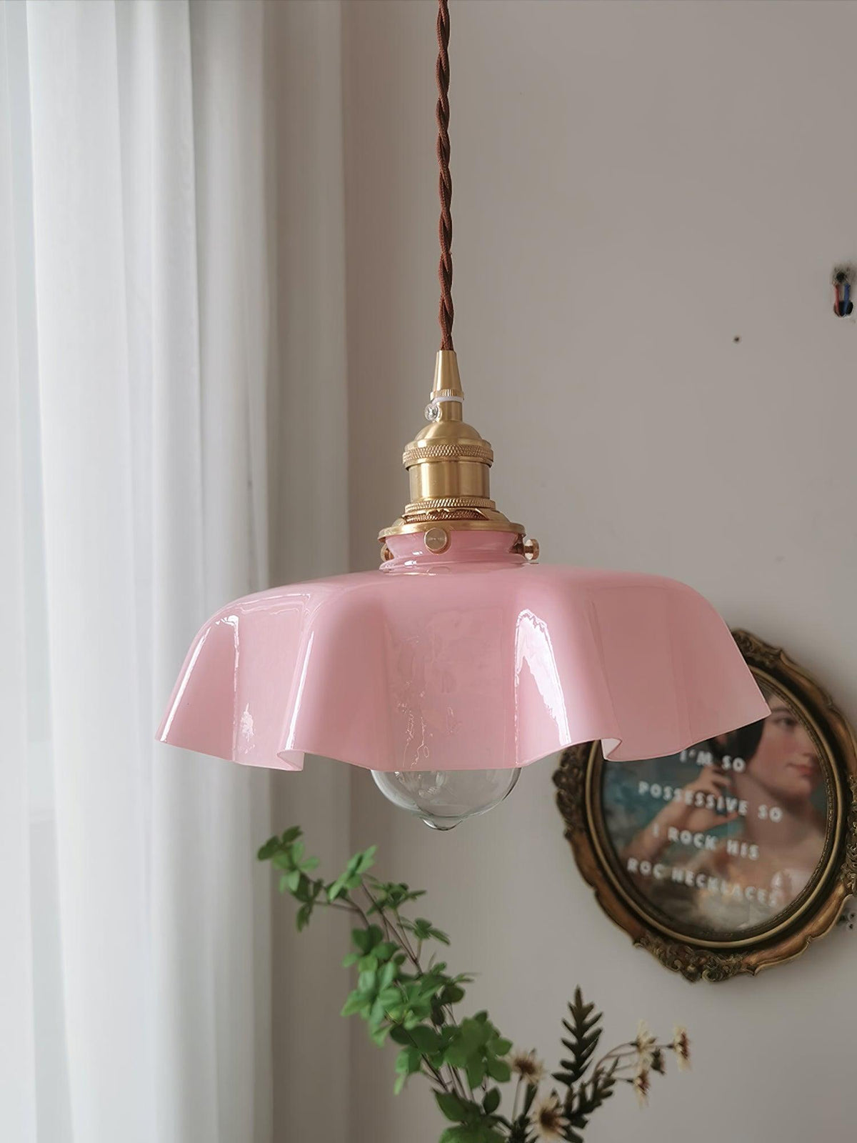Liorivora Pendelleuchte French Flower für Esszimmer
