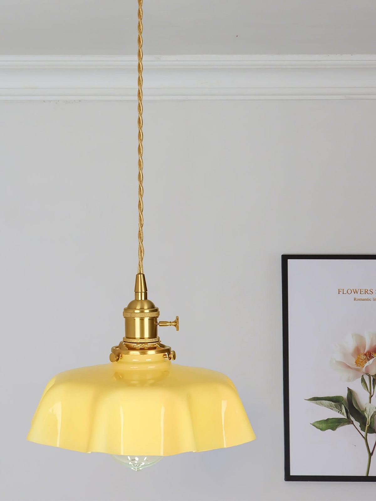 Liorivora Pendelleuchte French Flower für Esszimmer