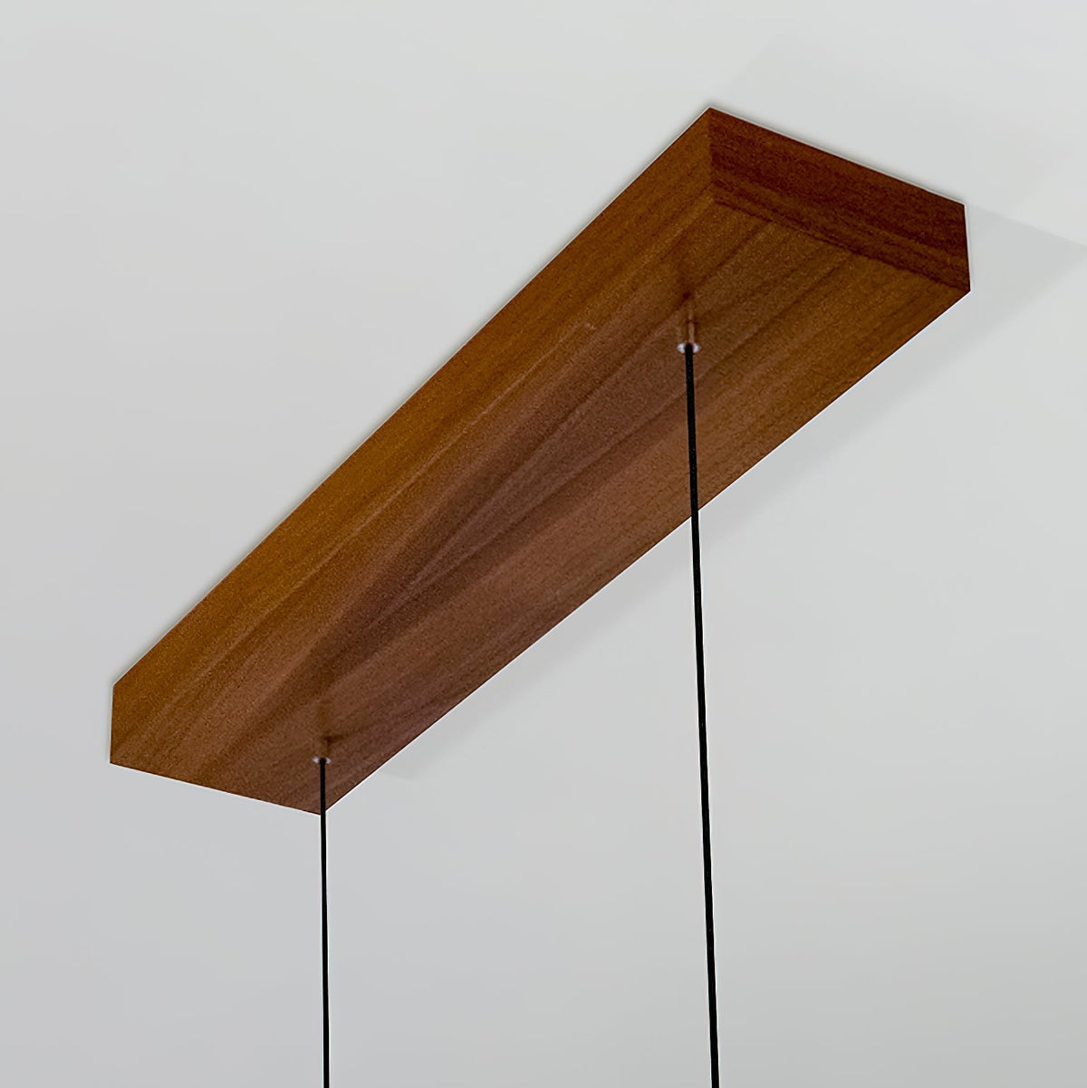 Ylen Nordische Pendelleuchte mit Nussbaum-Finish