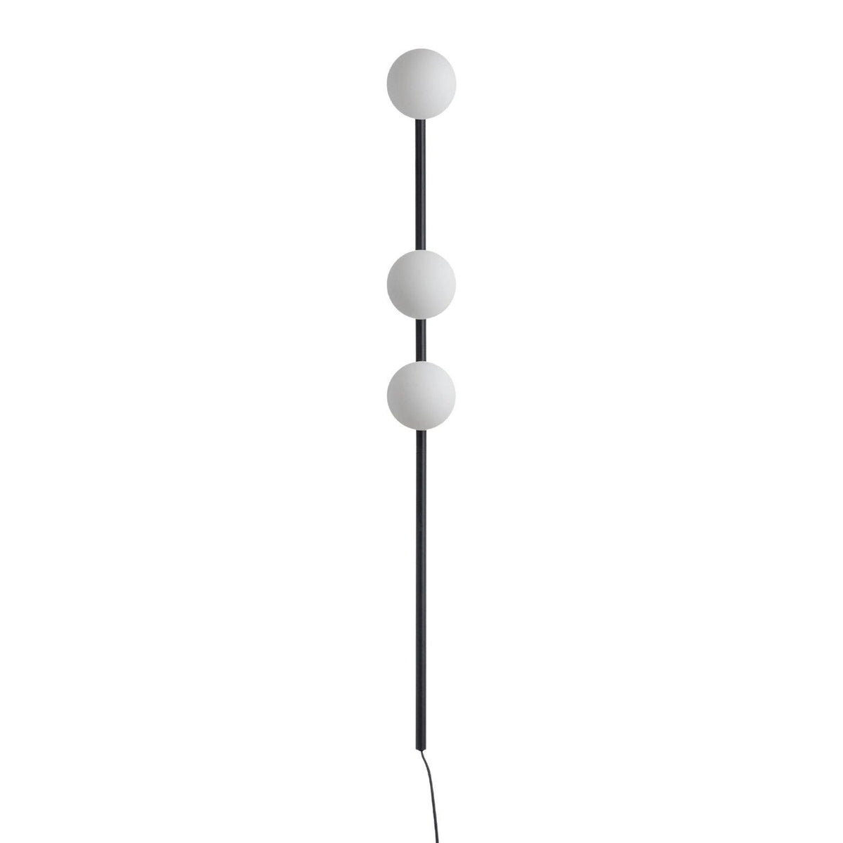 Ultheia zeitgenössische minimalistische Wandleuchte aus Glas in Kieselsteinform