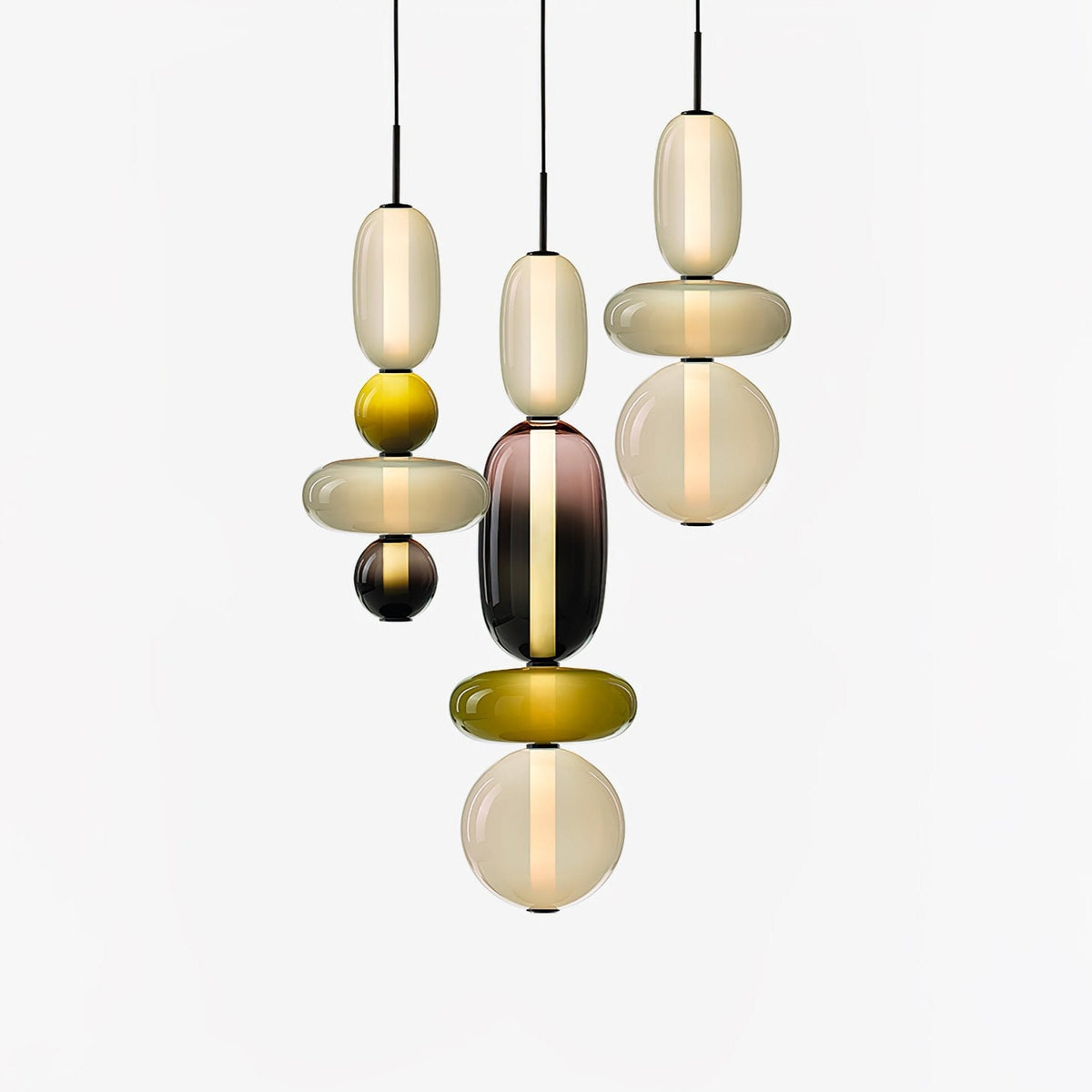 Eiriniella Candied Glas Pendelleuchte