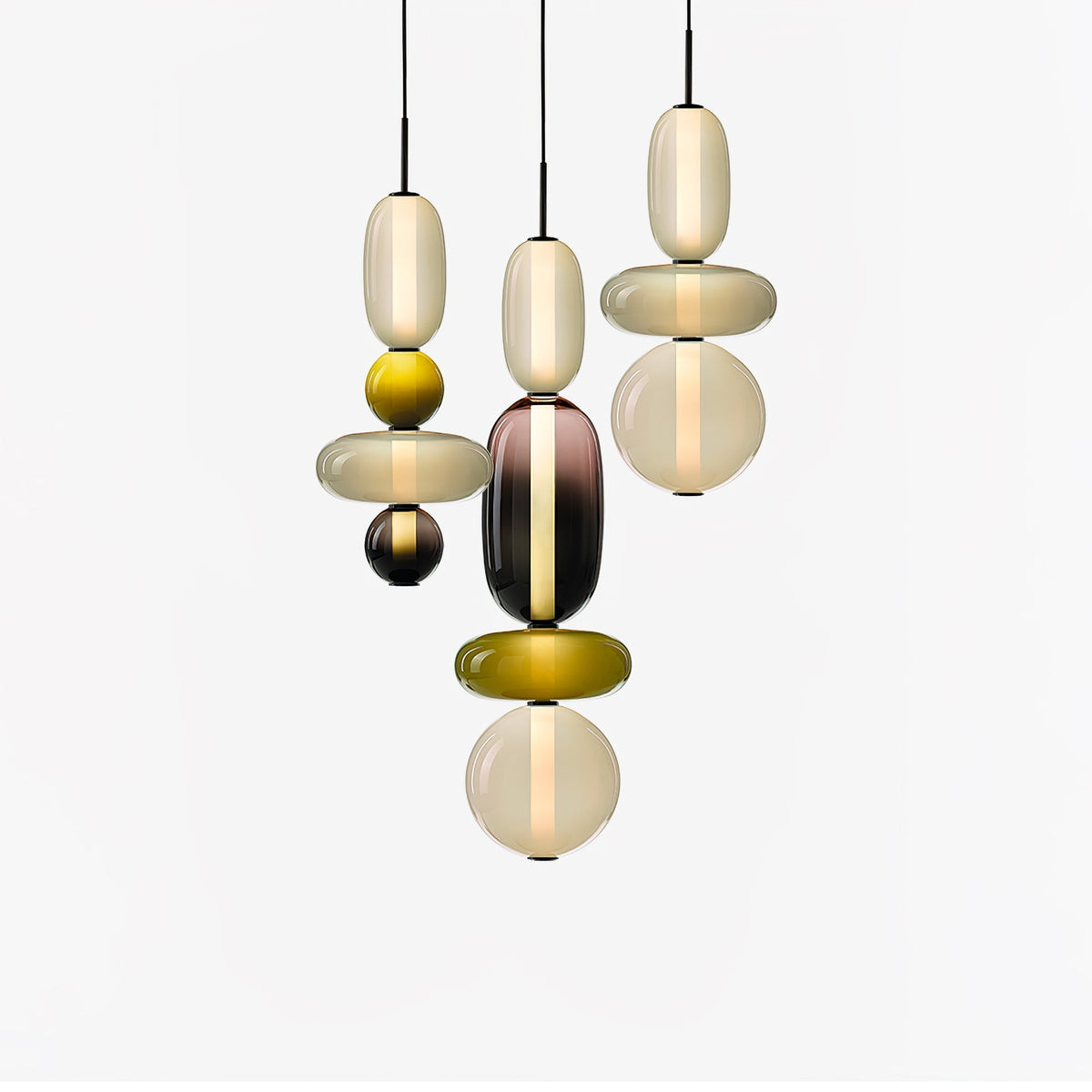 Eiriniella Candied Glas Pendelleuchte