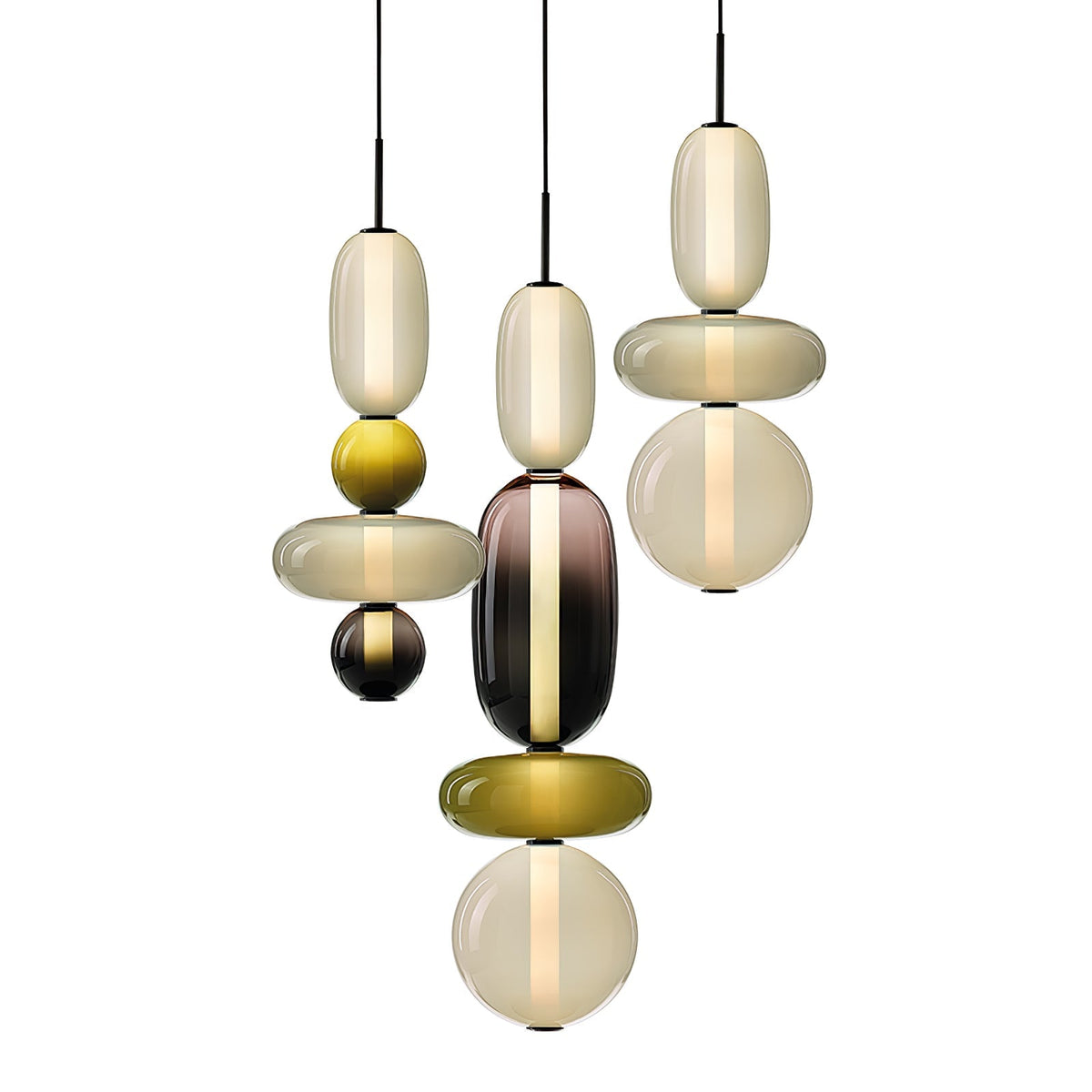 Eiriniella Candied Glas Pendelleuchte