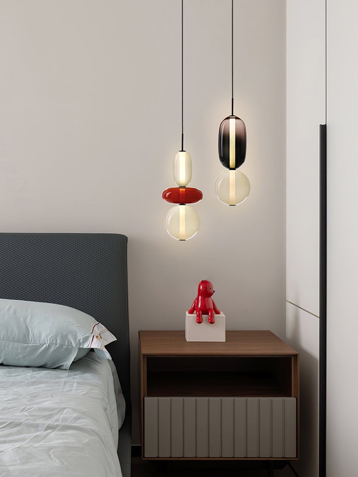Lioraena Candied Glas Cluster Pendelleuchte