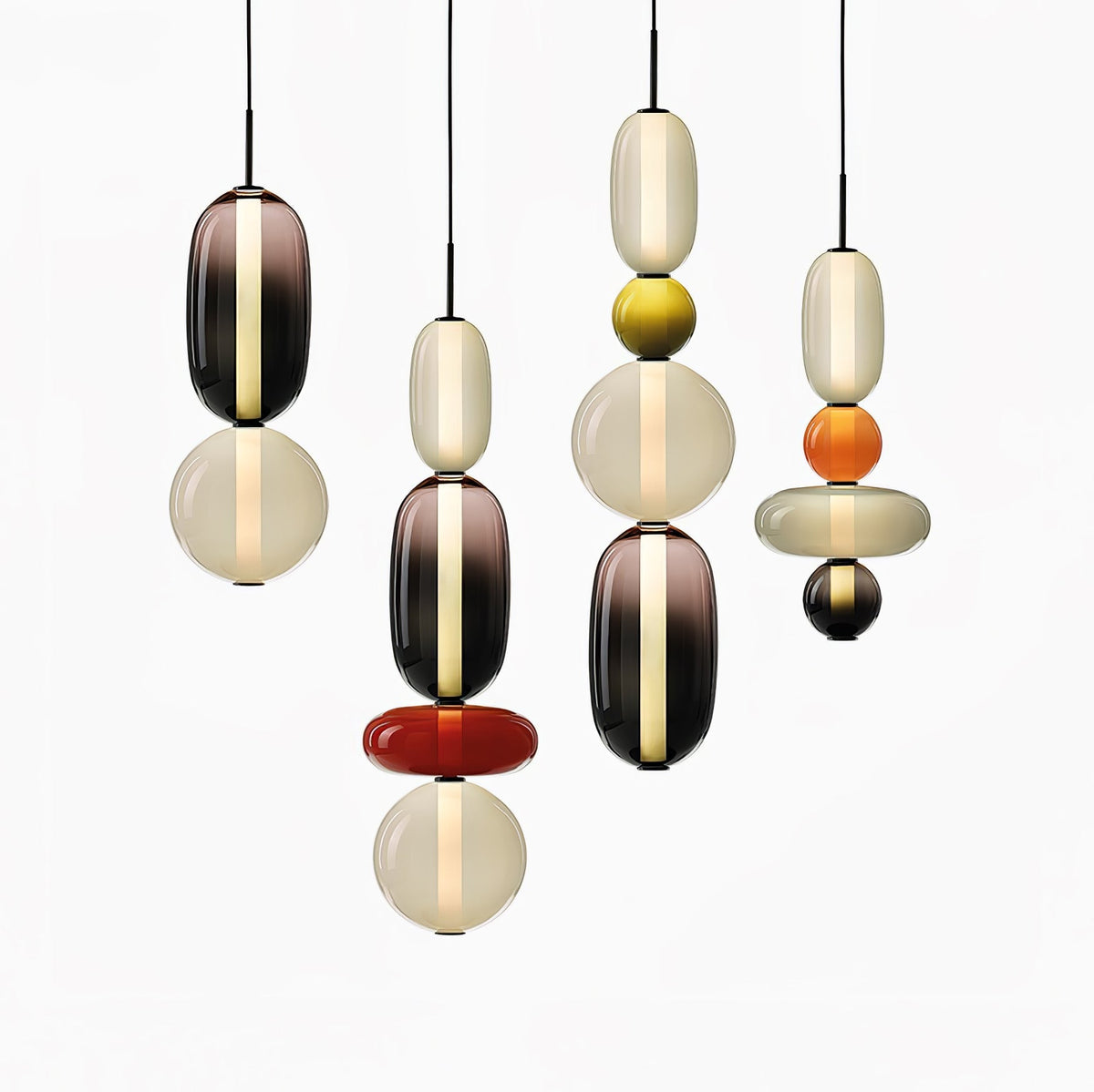 Eiriniella Candied Glas Pendelleuchte