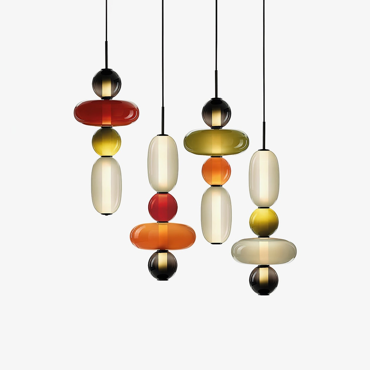 Eiriniella Candied Glas Pendelleuchte