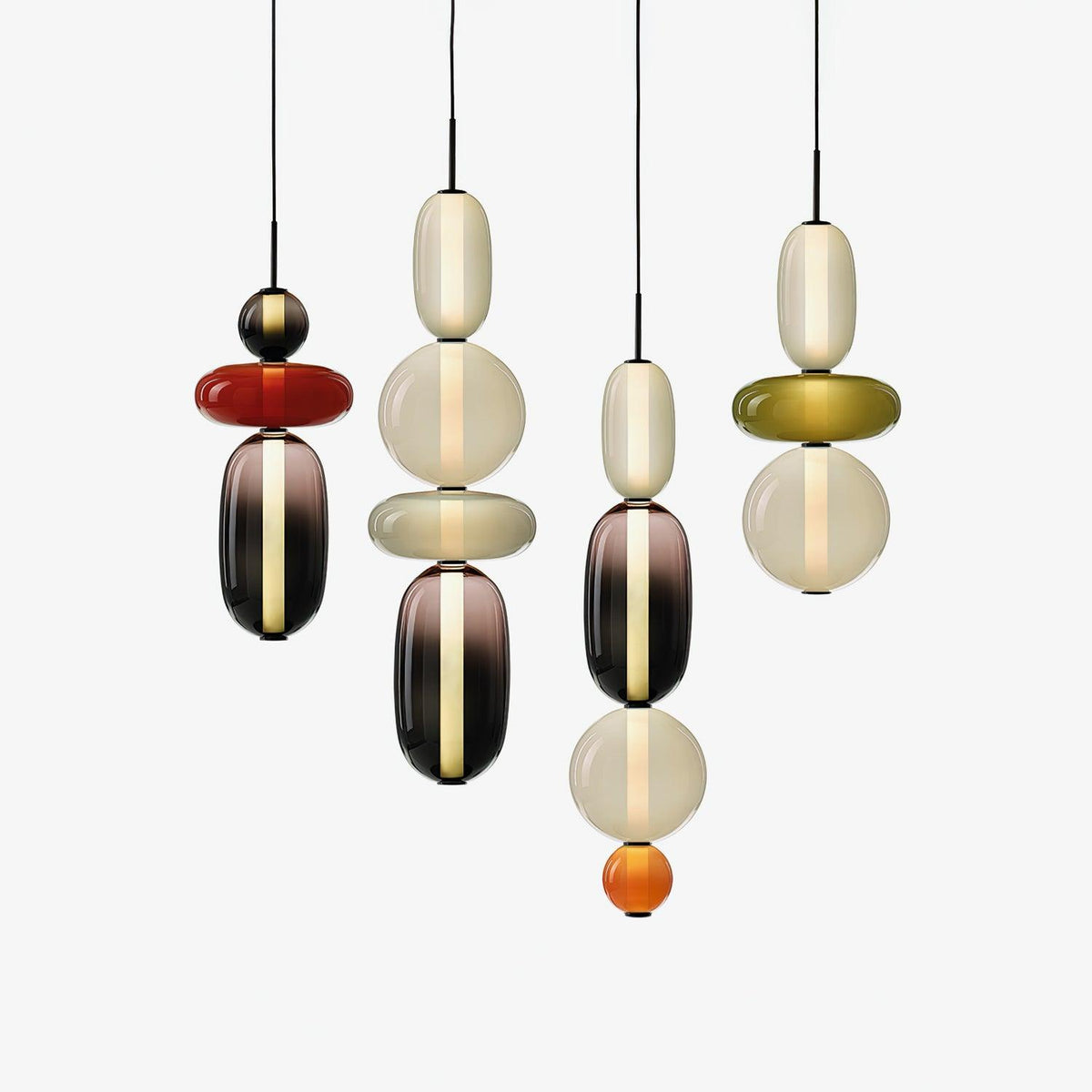 Eiriniella Candied Glas Pendelleuchte
