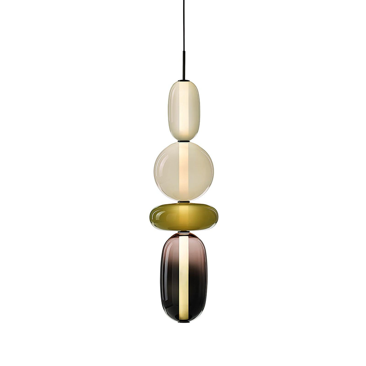 Lioraena Candied Glas Cluster Pendelleuchte