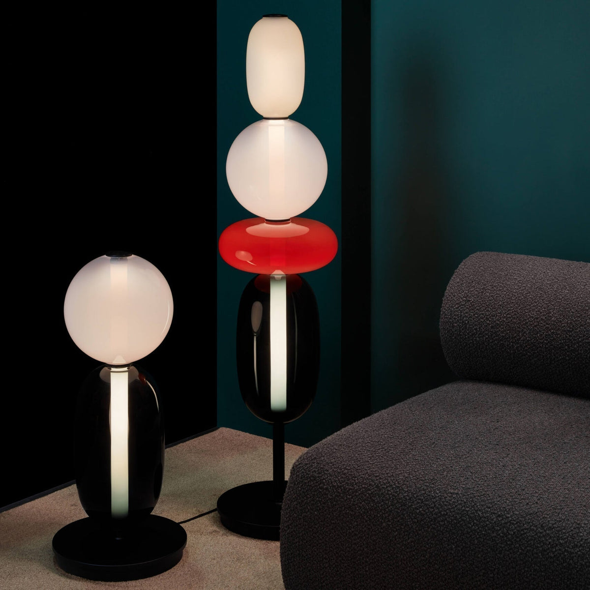 Stained Glas Tischlampe