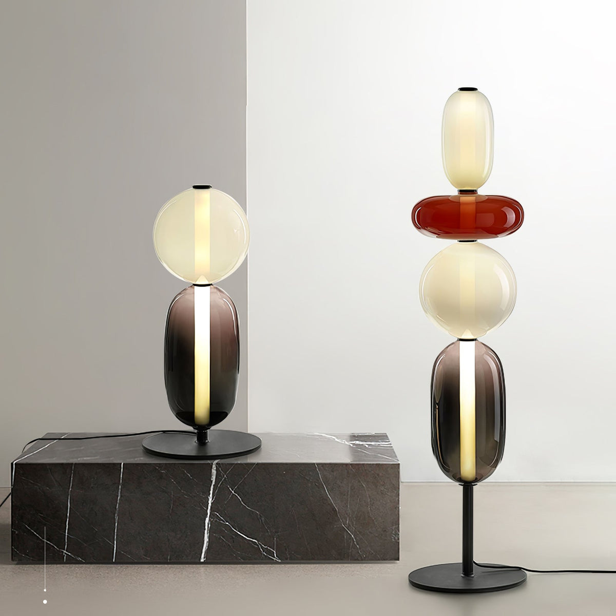 Stained Glas Tischlampe