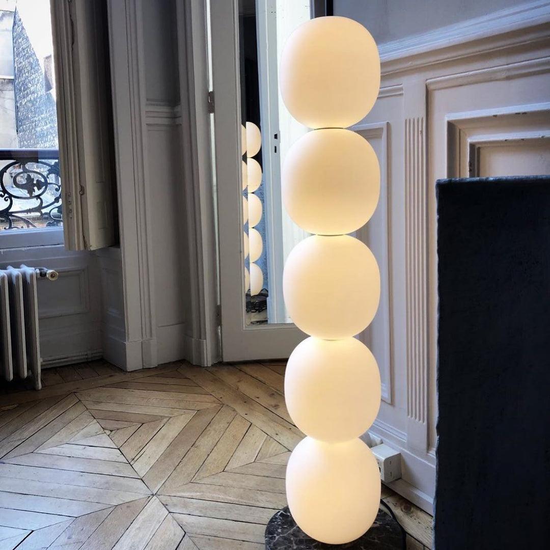 Ceni Minimalistische Stehleuchte aus Marmor