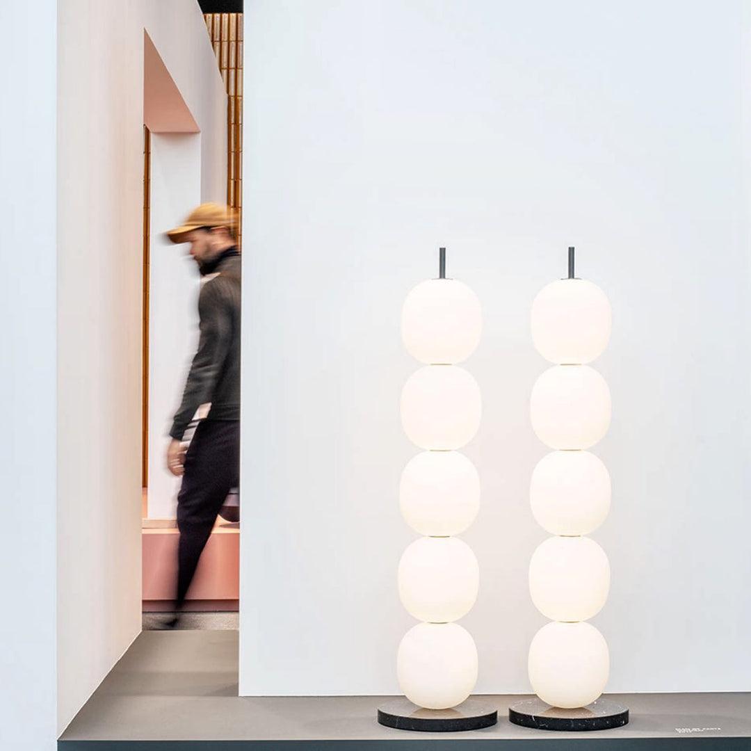 Ceni Minimalistische Stehleuchte aus Marmor