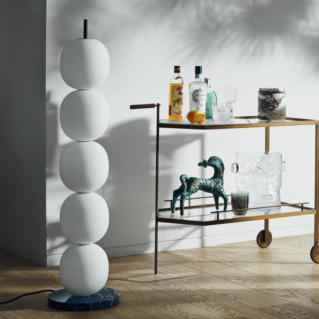 Ceni Minimalistische Stehleuchte aus Marmor