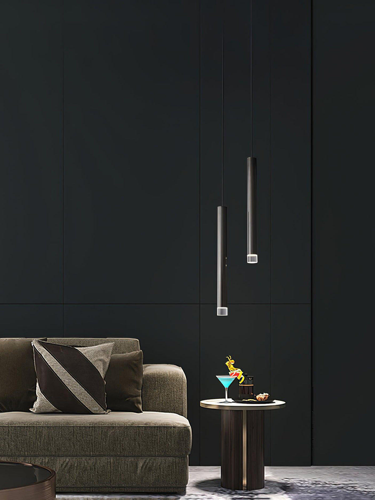Trium moderne Pendelleuchte in Kerzenform