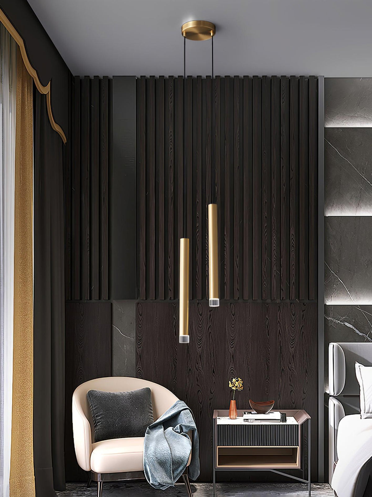 Trium moderne Pendelleuchte in Kerzenform