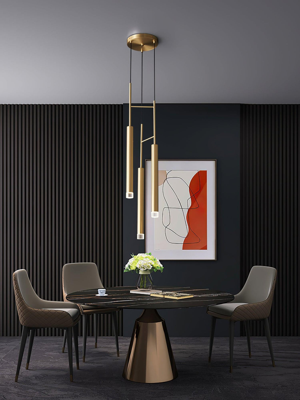 Trium moderne Pendelleuchte in Kerzenform