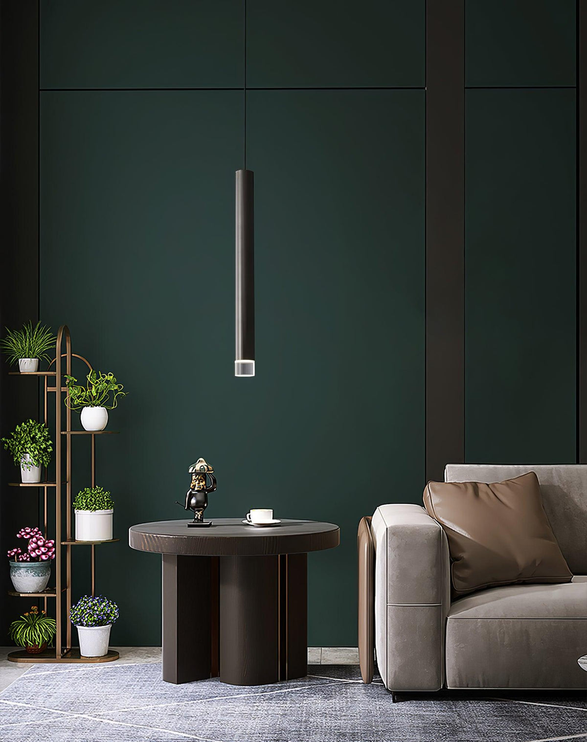 Trium moderne Pendelleuchte in Kerzenform