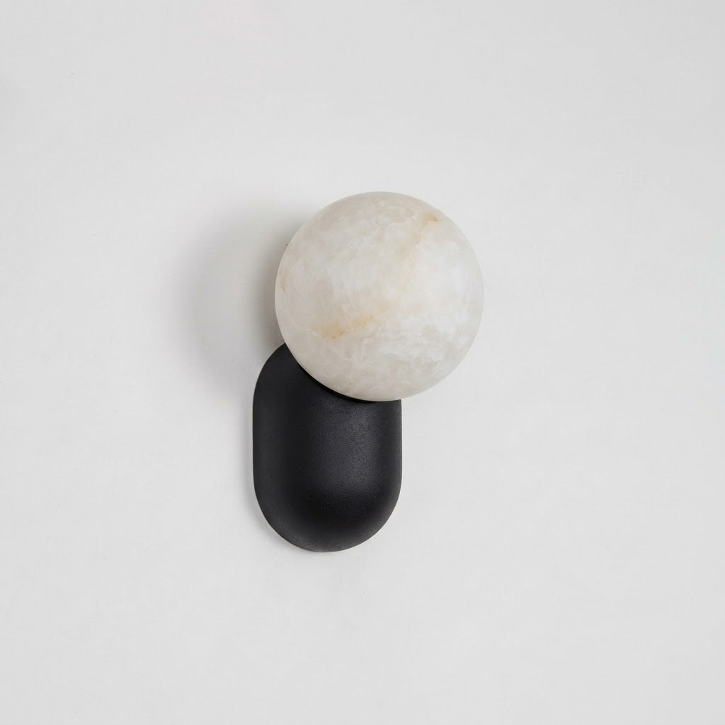 Keststone Alabaster-Wandleuchte