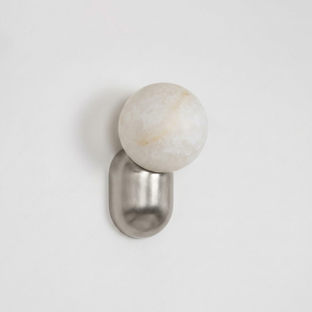 Keststone Alabaster-Wandleuchte