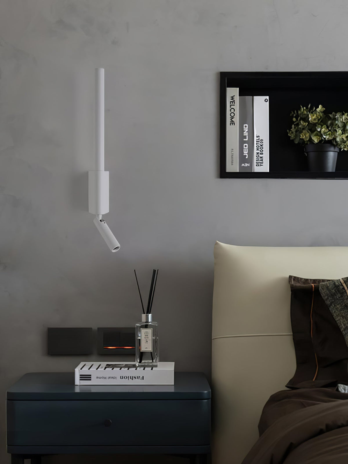 Melody zeitgenössische minimalistische LED-Wandleuchte