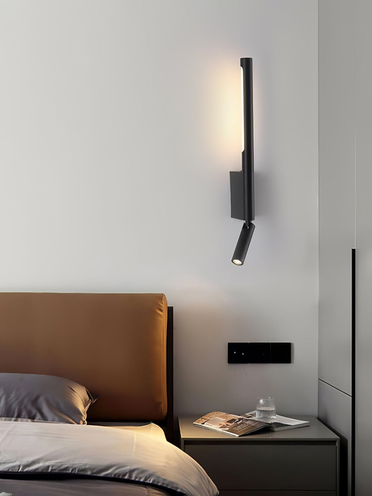 Melody zeitgenössische minimalistische LED-Wandleuchte
