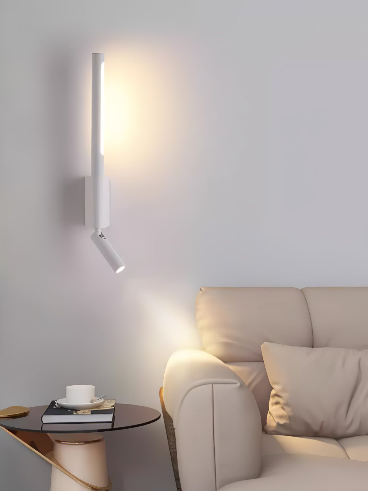 Melody zeitgenössische minimalistische LED-Wandleuchte