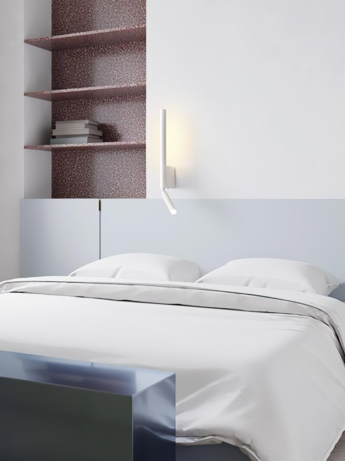 Melody zeitgenössische minimalistische LED-Wandleuchte