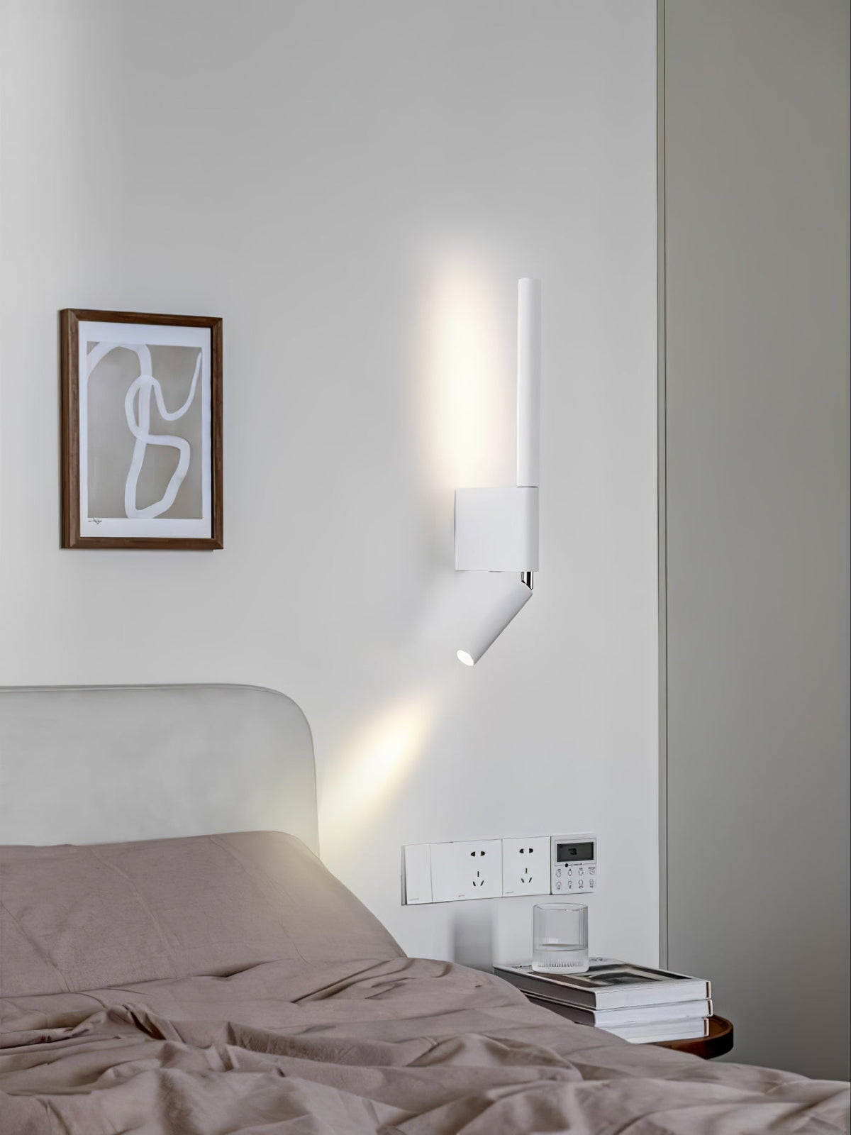 Melody zeitgenössische minimalistische LED-Wandleuchte