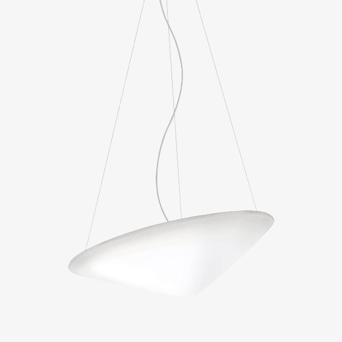 Othian Pendelleuchte Polyethylen geneigter Hut minimalistisch