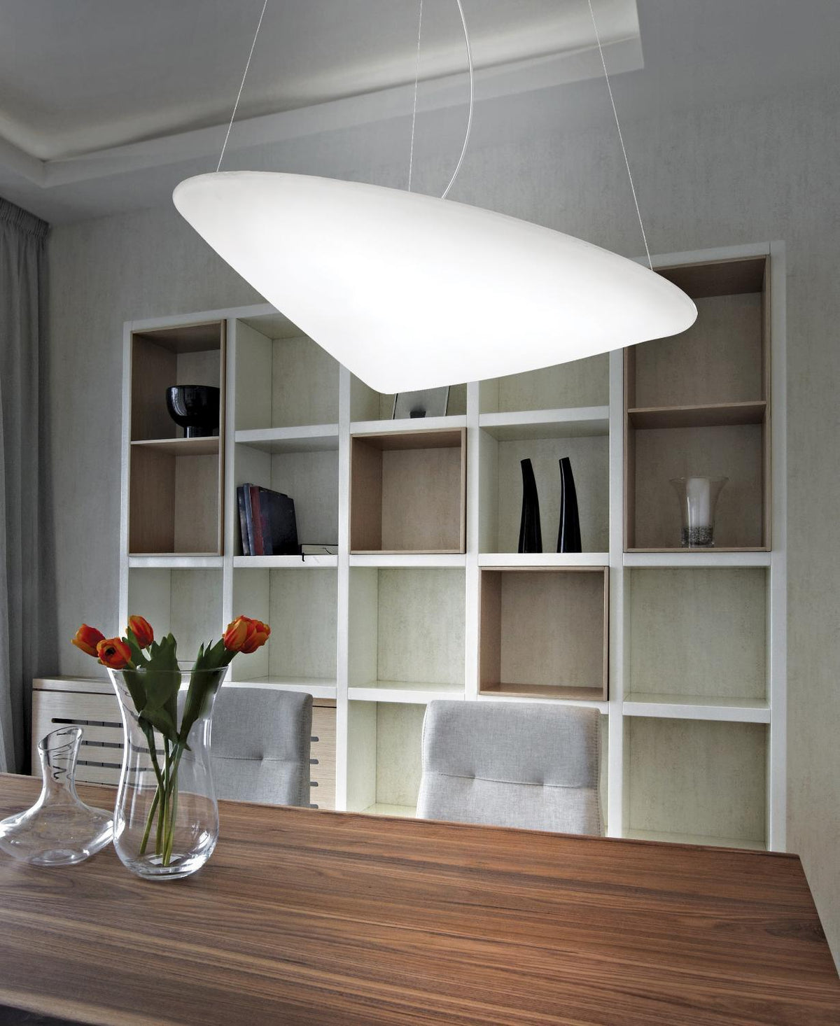 Othian Pendelleuchte Polyethylen geneigter Hut minimalistisch