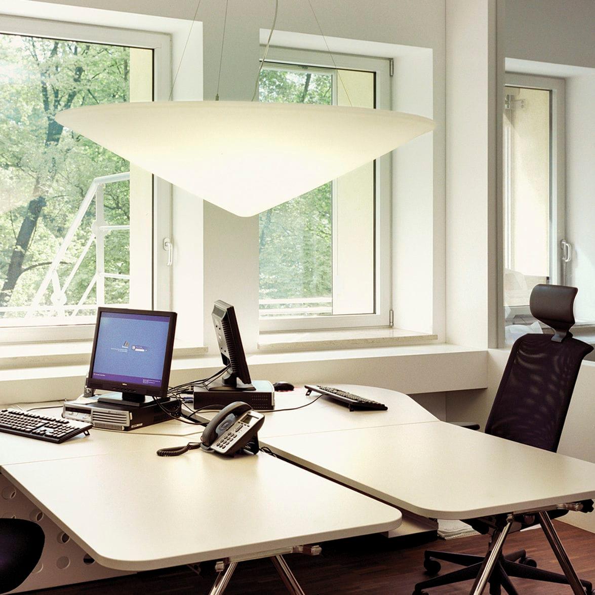 Othian Pendelleuchte Polyethylen geneigter Hut minimalistisch