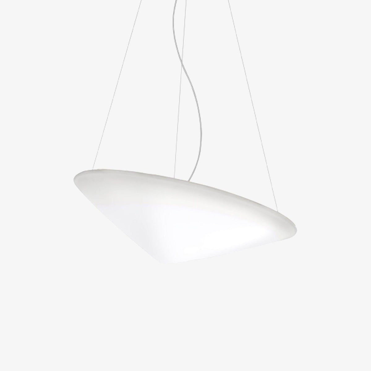 Othian Pendelleuchte Polyethylen geneigter Hut minimalistisch