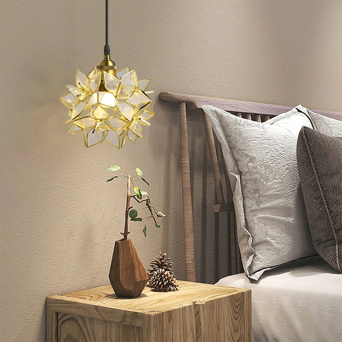 Lioralette luxuriöse Pendelleuchte aus Glas