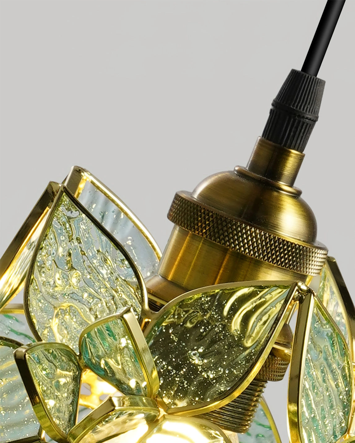 Lioralette luxuriöse Pendelleuchte aus Glas